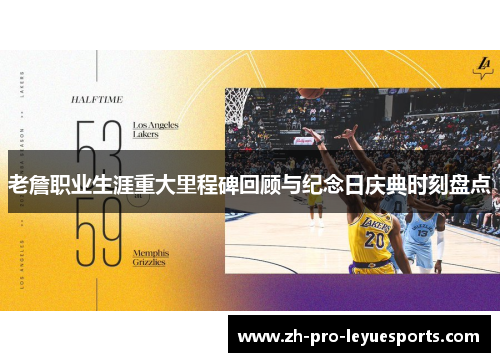 老詹职业生涯重大里程碑回顾与纪念日庆典时刻盘点