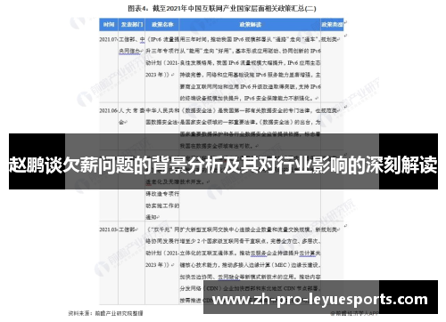 赵鹏谈欠薪问题的背景分析及其对行业影响的深刻解读 赵鹏谈欠薪问题的背景分析及其对行业影响的深刻解读
